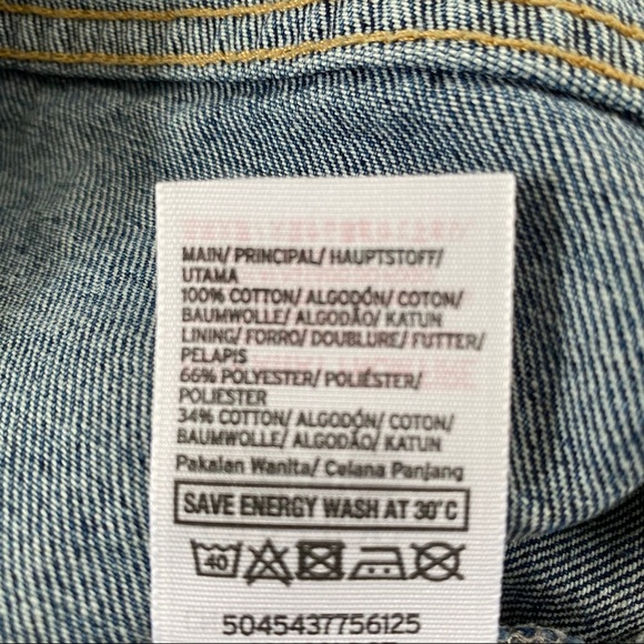 Topshop Moto High Waisted Mom Jean SZ 28 - Picture 9 of 10